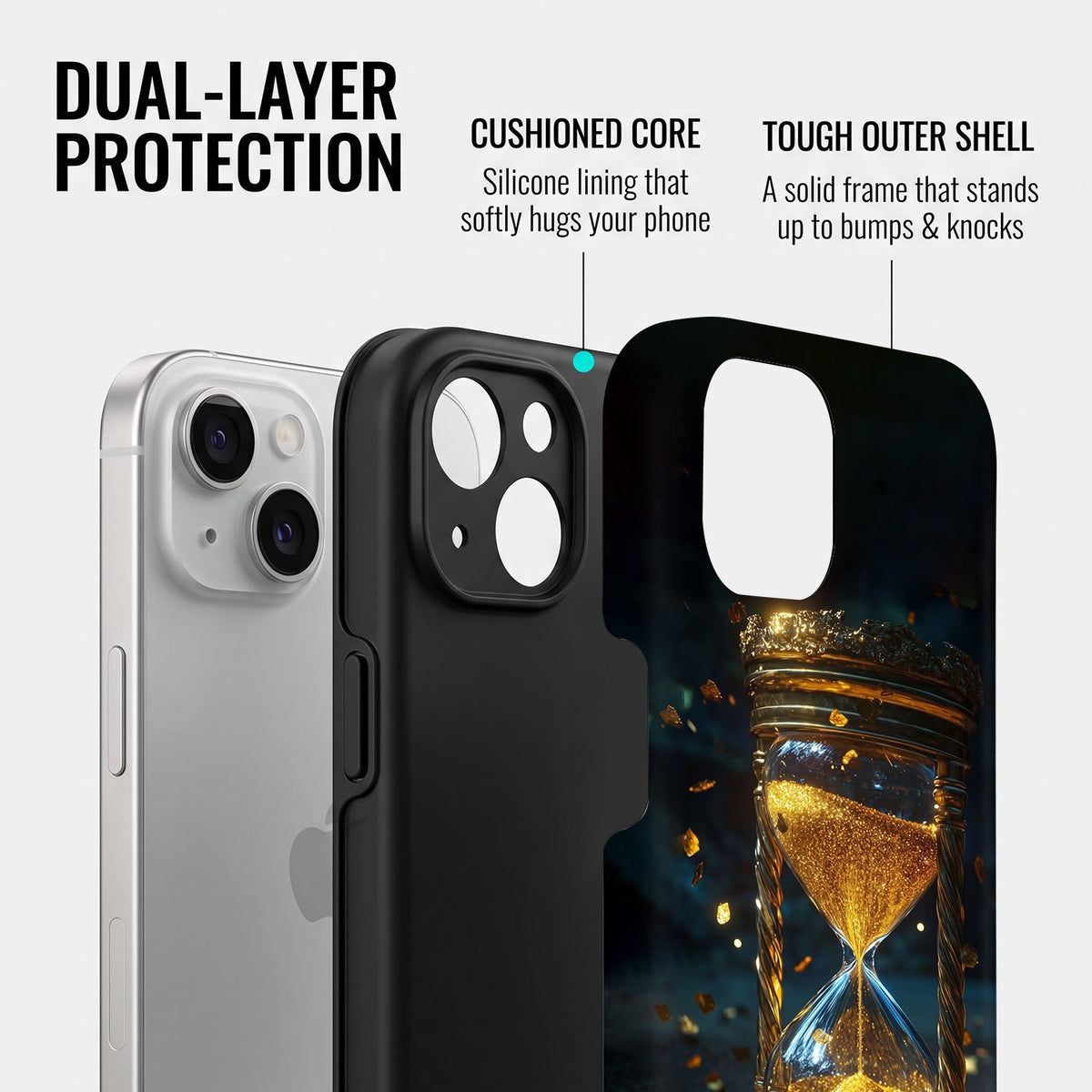 Iphone 15 5G Golden Hour Glass Protective Case