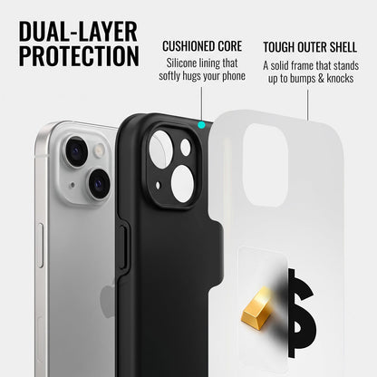 Iphone 15 5G Luxury XAU/USD Protective Case