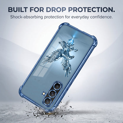 Samsung Galaxy A56 5G Blue Eagle Airbags Printed Back Case