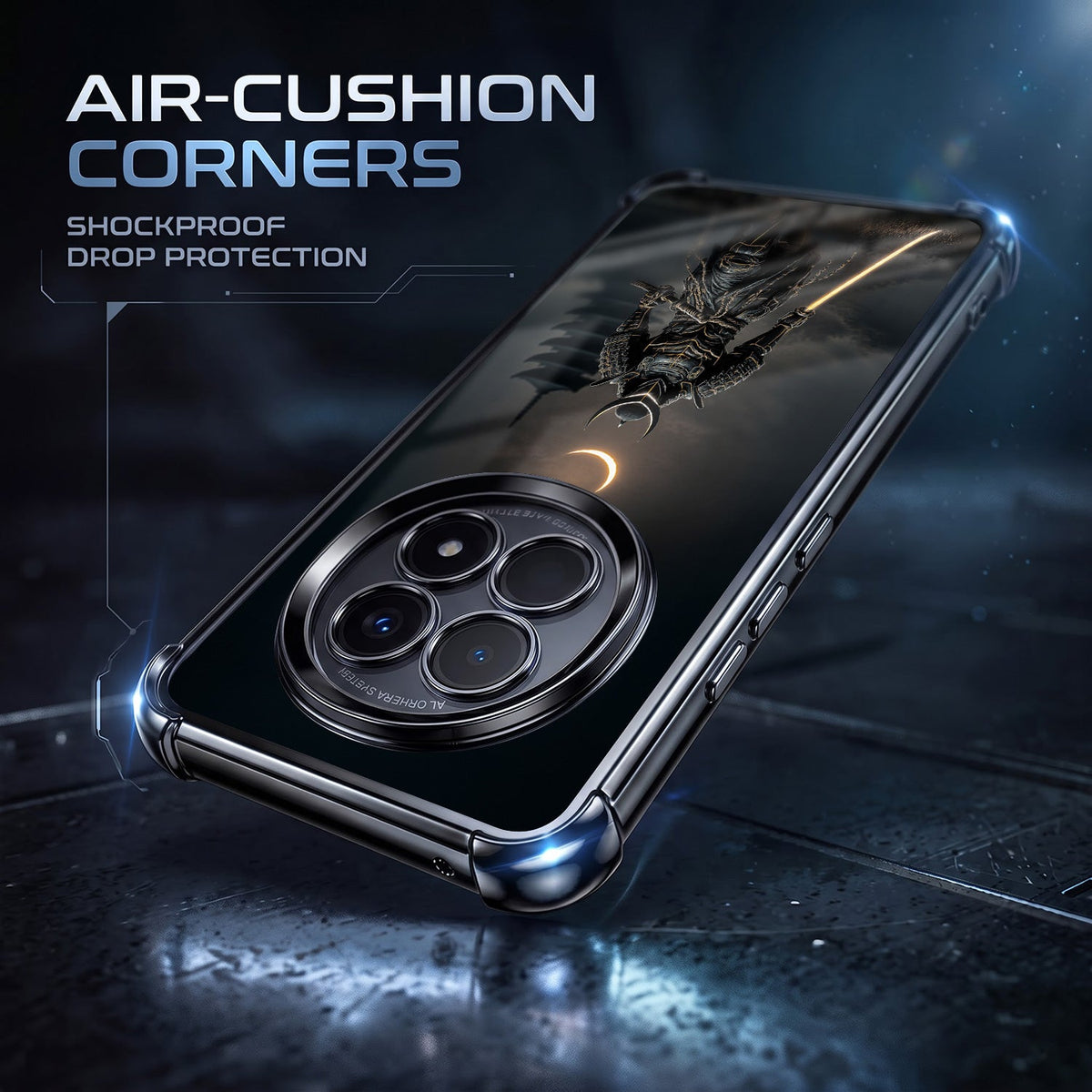 Oppo F29 5G Samurai Warrior Airbags Printed Back Case