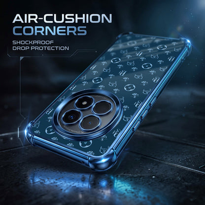 Oppo F29 5G Luxury Monogram Blue Airbags Printed Back Case
