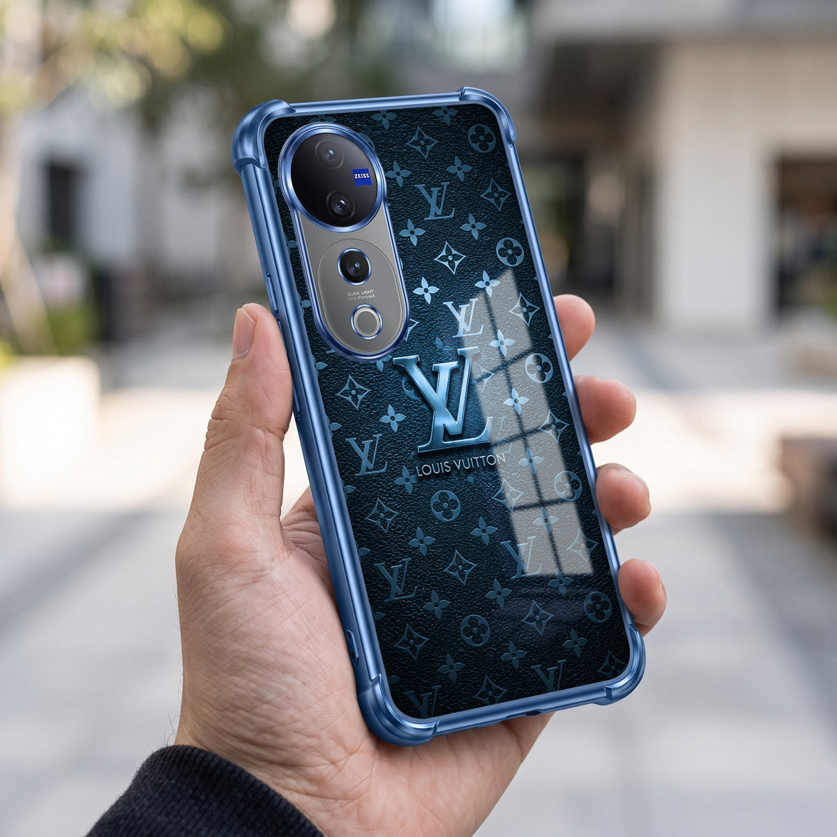 Vivo V40 Pro 5G LV Monogram Airbags Printed Back Case