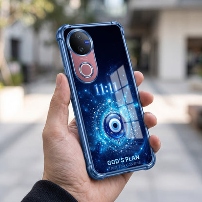 Vivo V50 5G Premium God’s Plan Evil Eye Airbags Printed Back Case