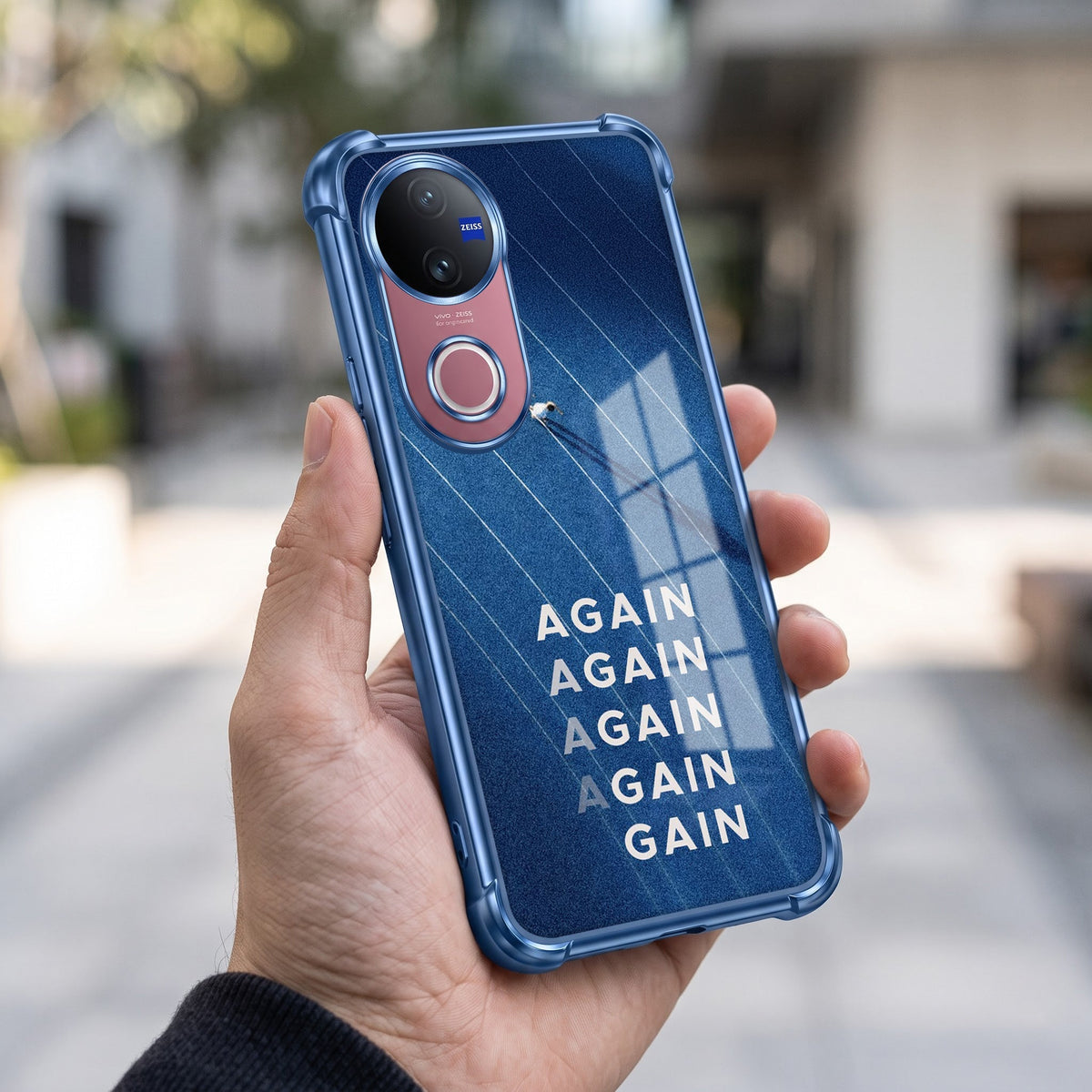 Vivo V50 5G Again-Again Airbags Printed Back Case