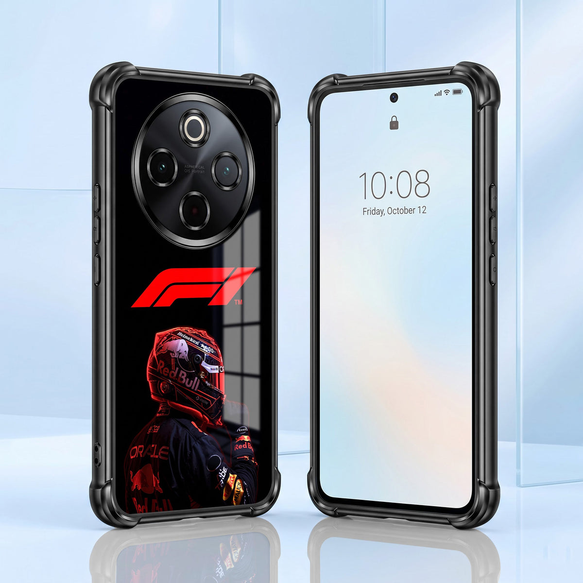 Vivo T4 5G F1 Rider Airbags Printed Back Case