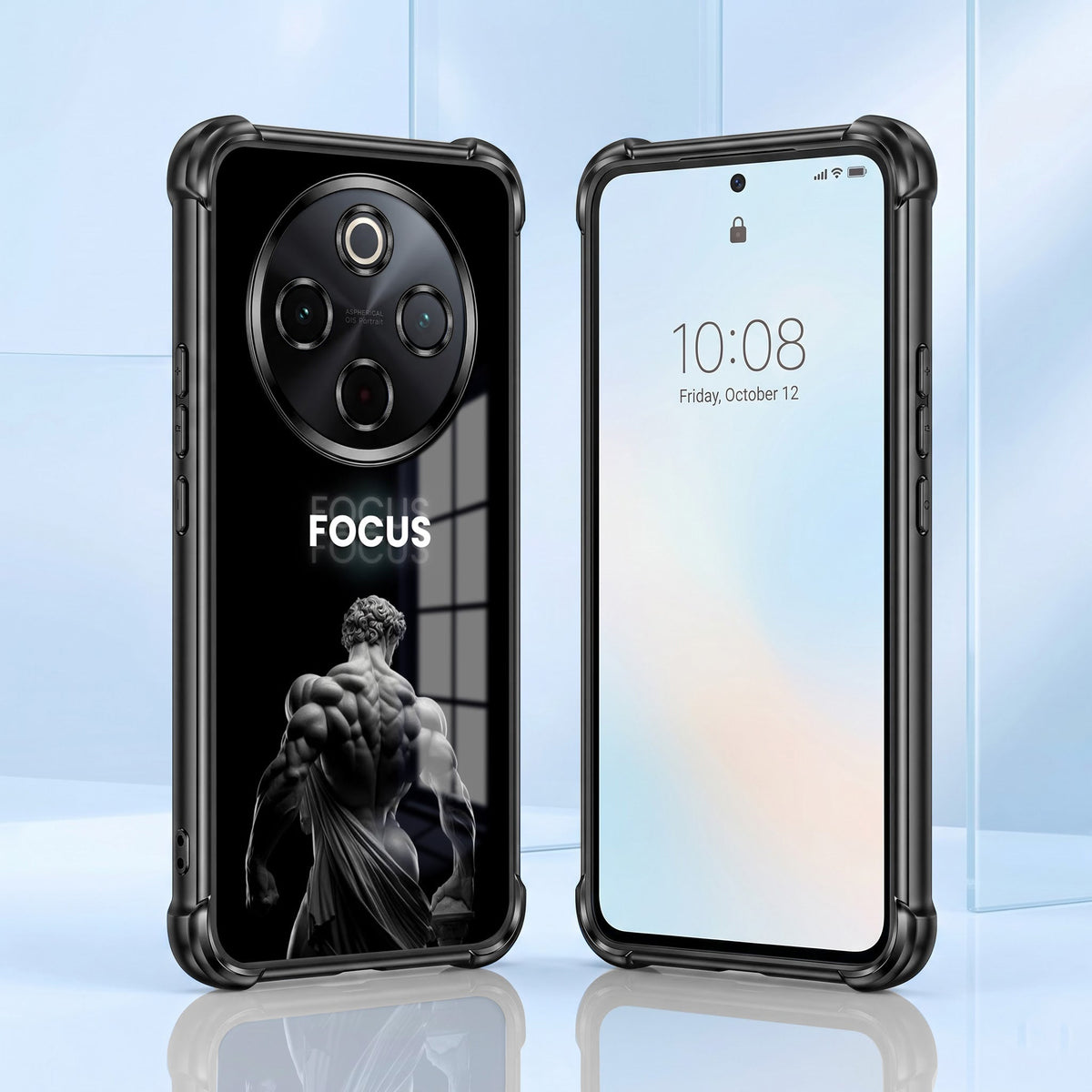 Vivo T4 5G Focus Airbags Printed Back Case