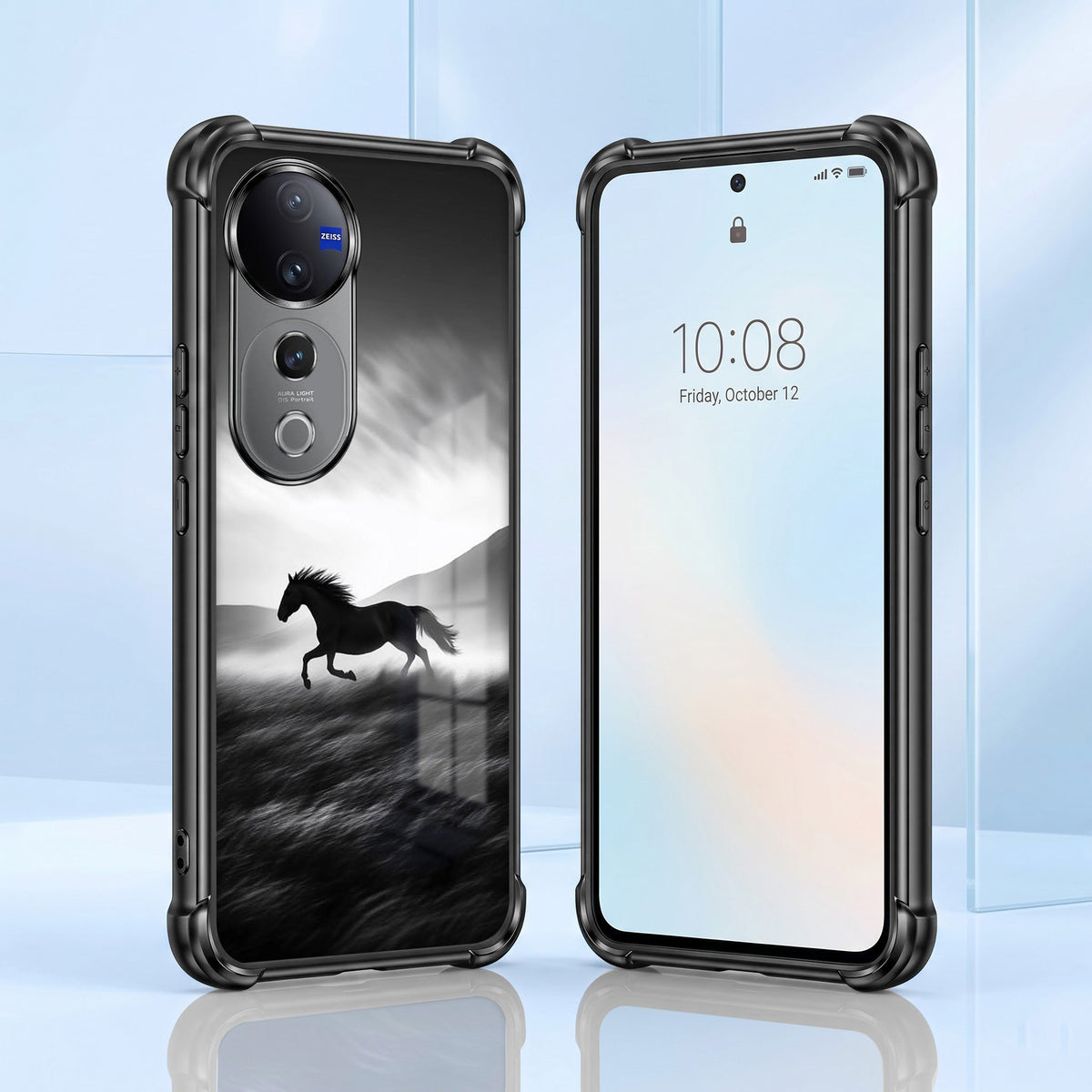 Vivo V40 Pro 5G Phantom Horse Airbags Printed Back Case