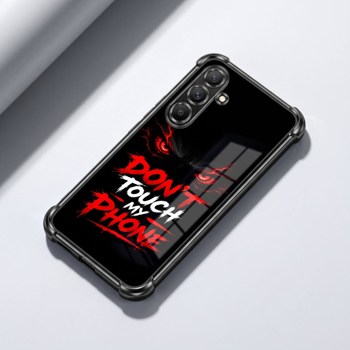 Samsung Galaxy A56 5G Don't Touch My Phone Airbags Printed Back Case