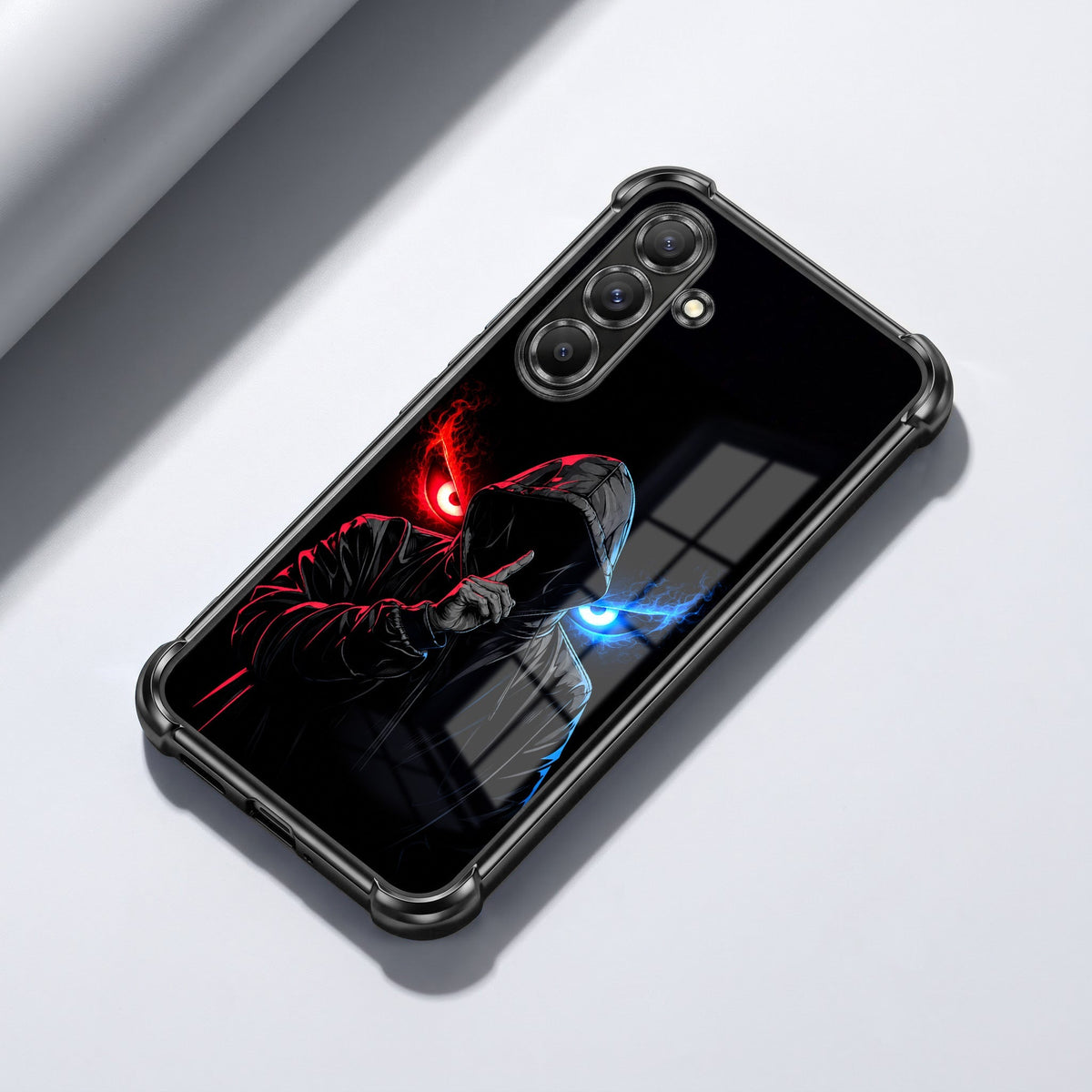 Samsung Galaxy A56 5G Hooded Shadow Demon Airbags Printed Back Case