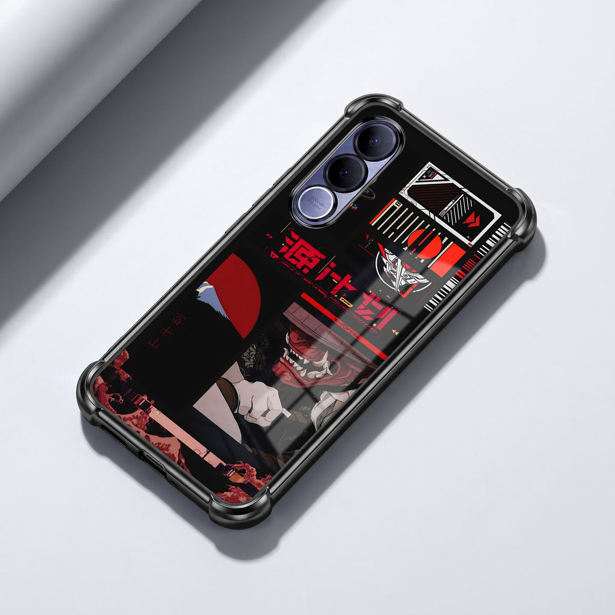 Vivo V70 FE 5G  Dark Samurai Airbags Printed Back Case