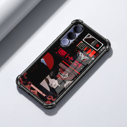 Vivo V70 FE 5G  Dark Samurai Airbags Printed Back Case