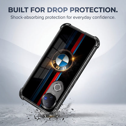 Vivo V50 5G Premium BMW Logo Airbags Printed Back Case