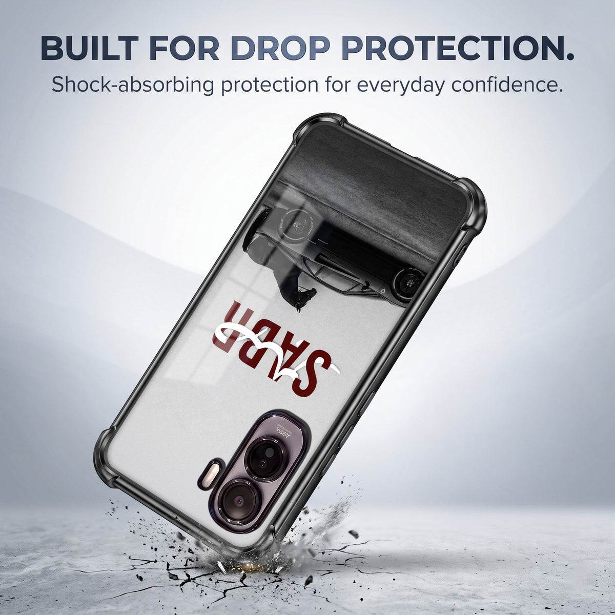 Vivo T5 Pro 5G SABR Airbags Printed Back Case