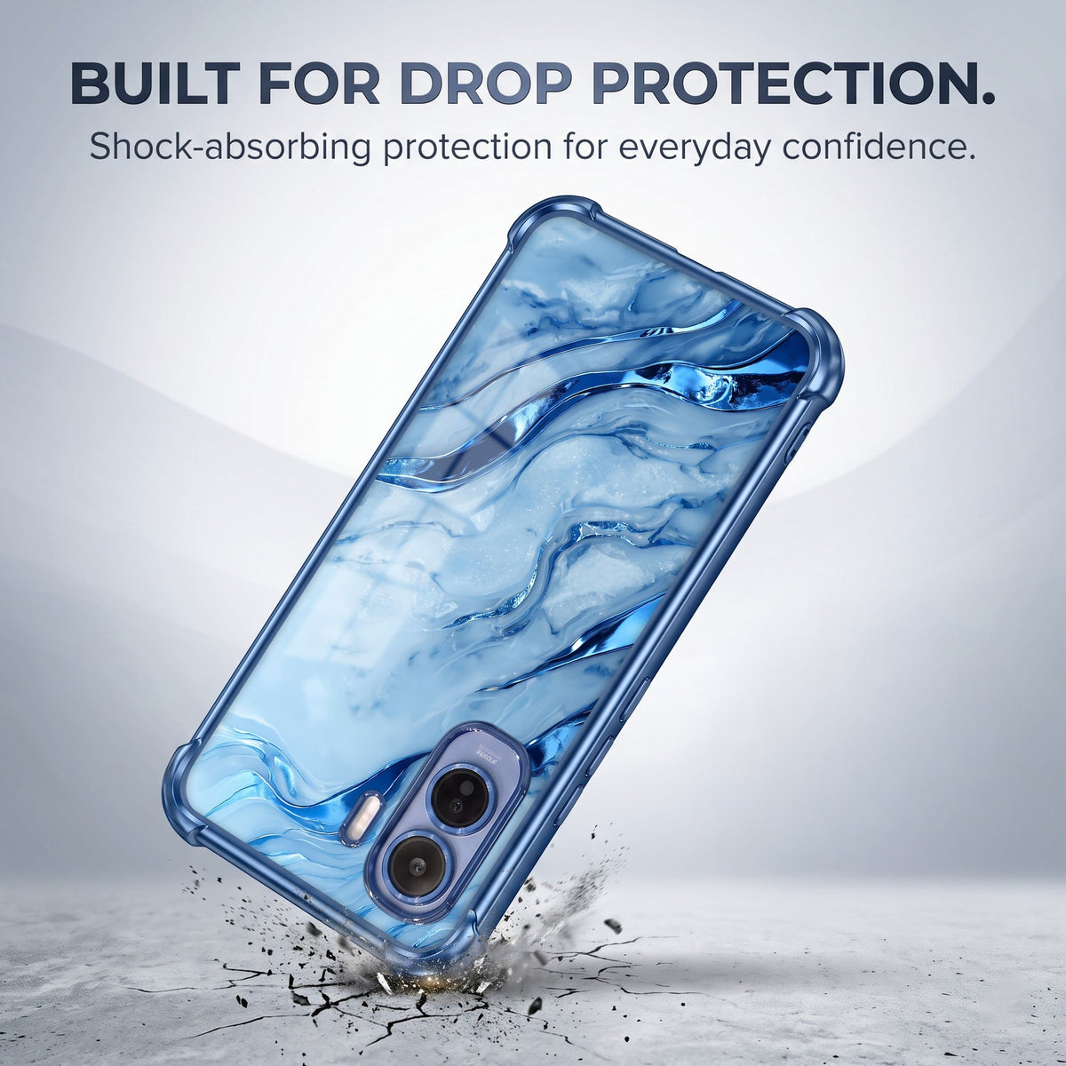 Vivo T5 Pro 5G Marvel Texture  Airbags Printed Back Case