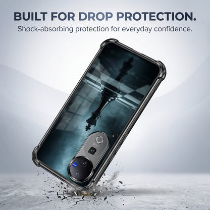 Vivo V40 Pro 5G Checkmate Airbags Printed Back Case
