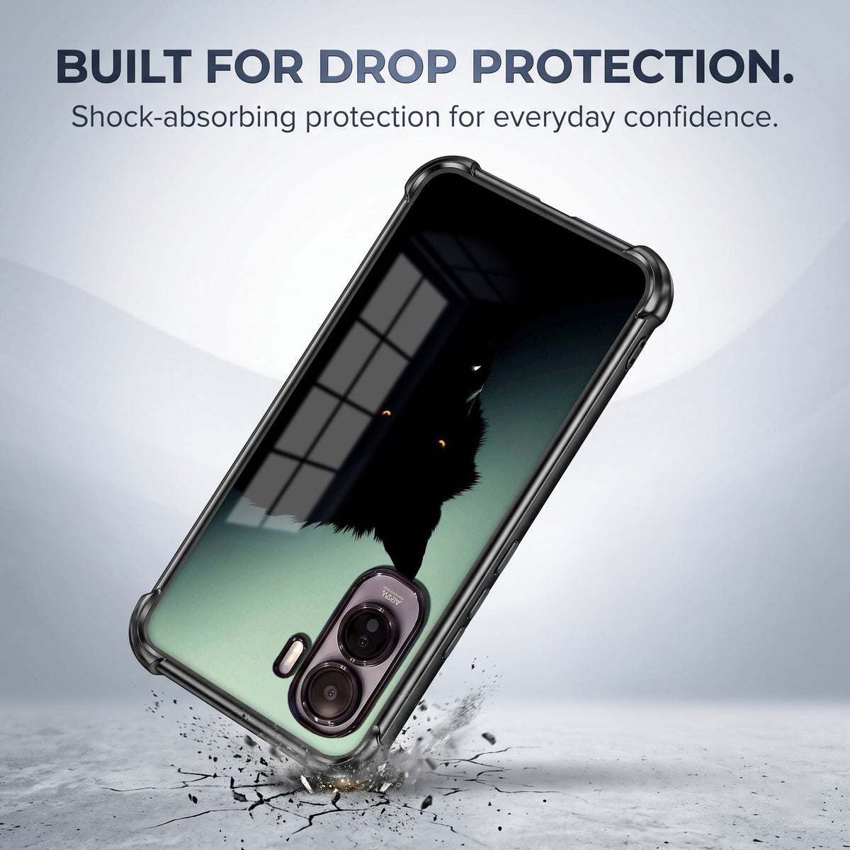 Vivo T5 Pro 5G Shadow Prowler Airbags Printed Back Case