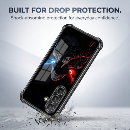 Samsung Galaxy A56 5G Hooded Shadow Demon Airbags Printed Back Case