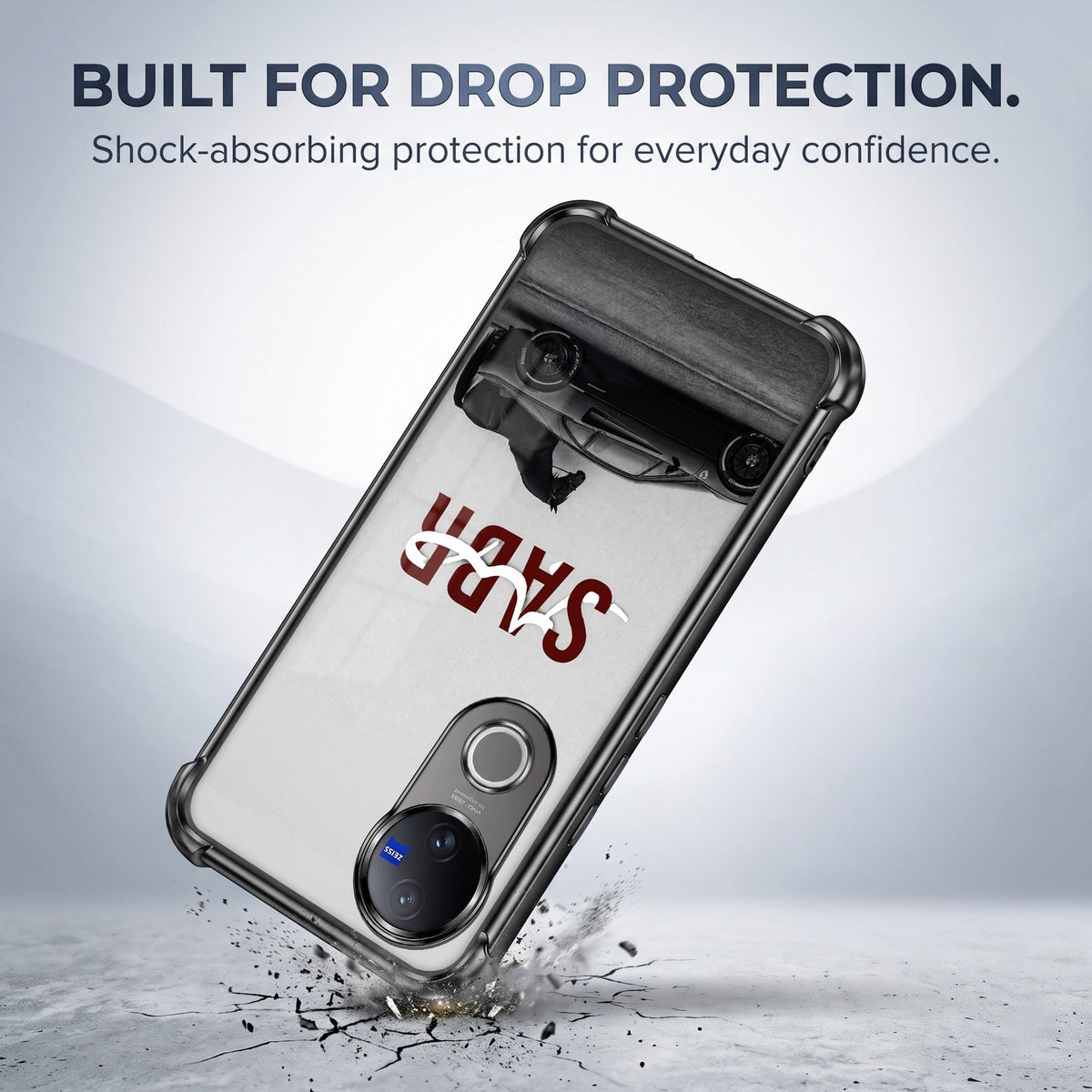 Vivo V50 5G SABR Airbags Printed Back Case