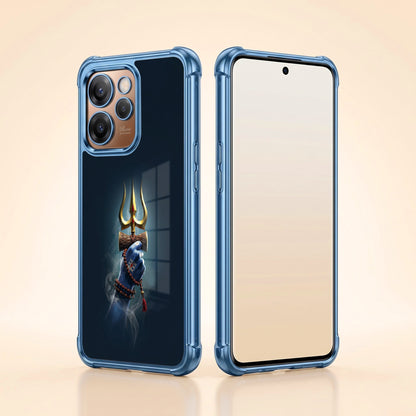 Oppo Reno 15 Pro Mini 5G Premium Golden Trishul Airbags Printed Back Case