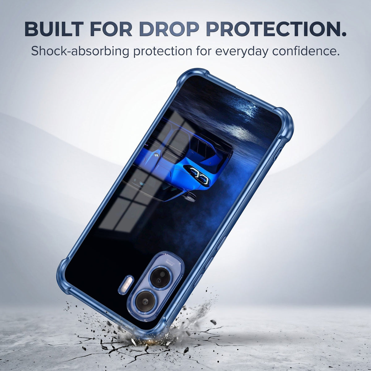 Vivo T5 Pro 5G BMW Sport Car Airbags Printed Back Case