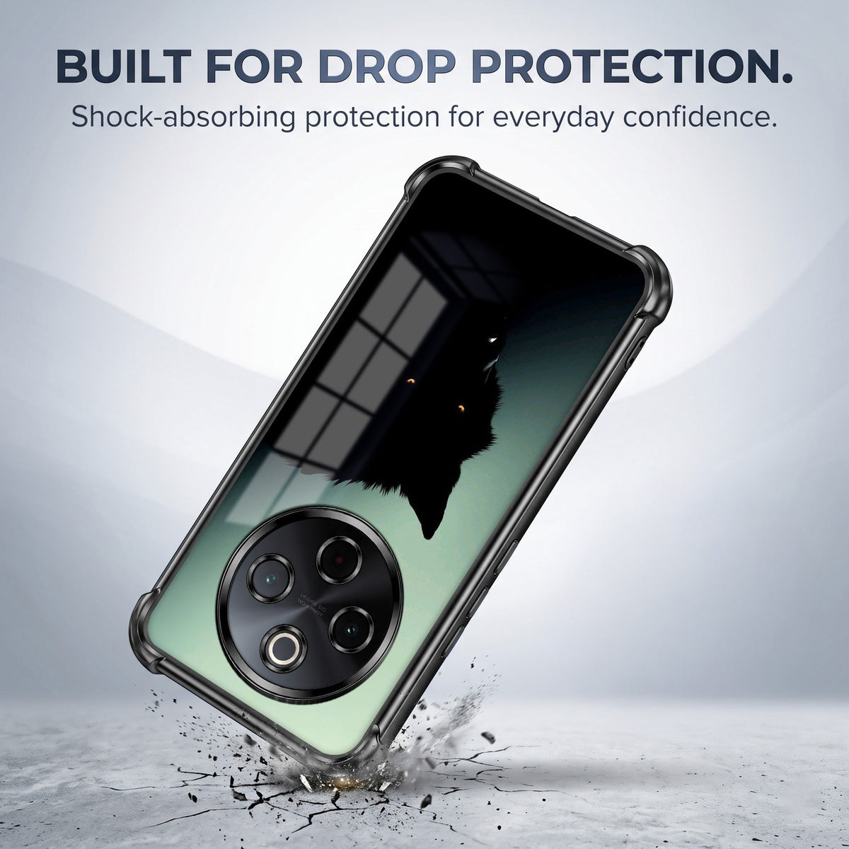 Vivo T4 5G Shadow Prowler Airbags Printed Back Case
