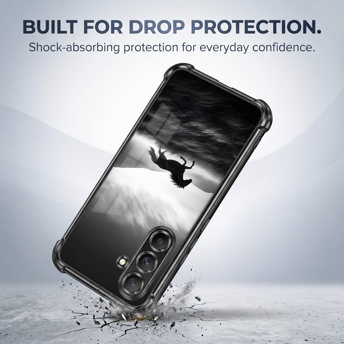 Samsung Galaxy A36 5G Phantom Horse Airbags Printed Back Case
