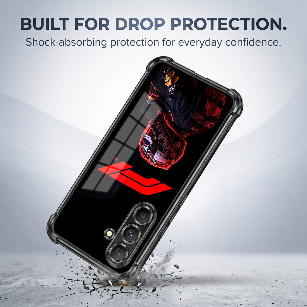 Samsung Galaxy A56 5G F1 Rider Airbags Printed Back Case