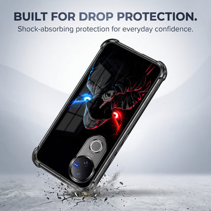 Vivo V50 5G Hooded Shadow Demon Airbags Printed Back Case
