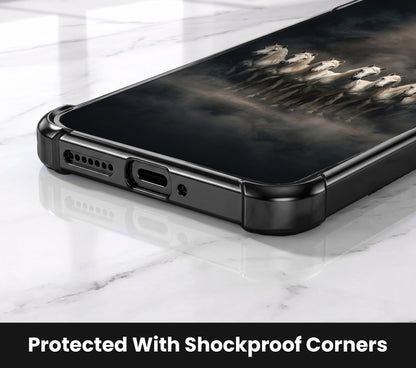Oppo F31 Pro 5G Running Horses Airbags Printed Back Case