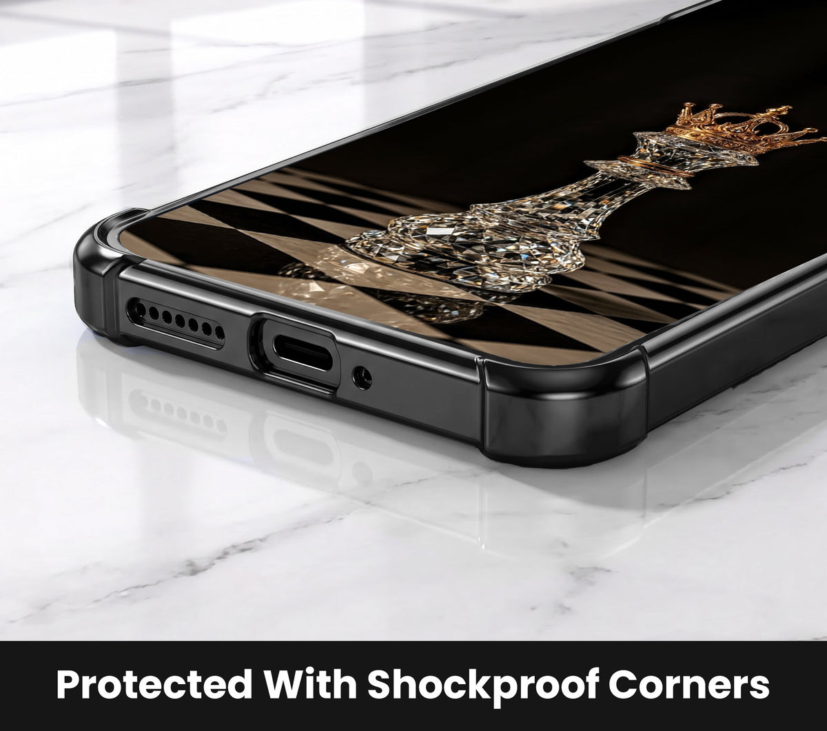Oppo F31 Pro+ 5G Chess King Airbags Printed Back Case