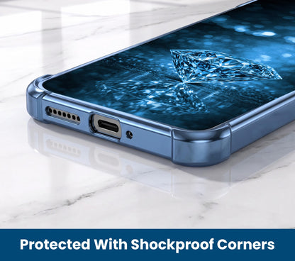 Motorola Edge 60 Pro 5G Blue Diamond Airbags Printed Back Case