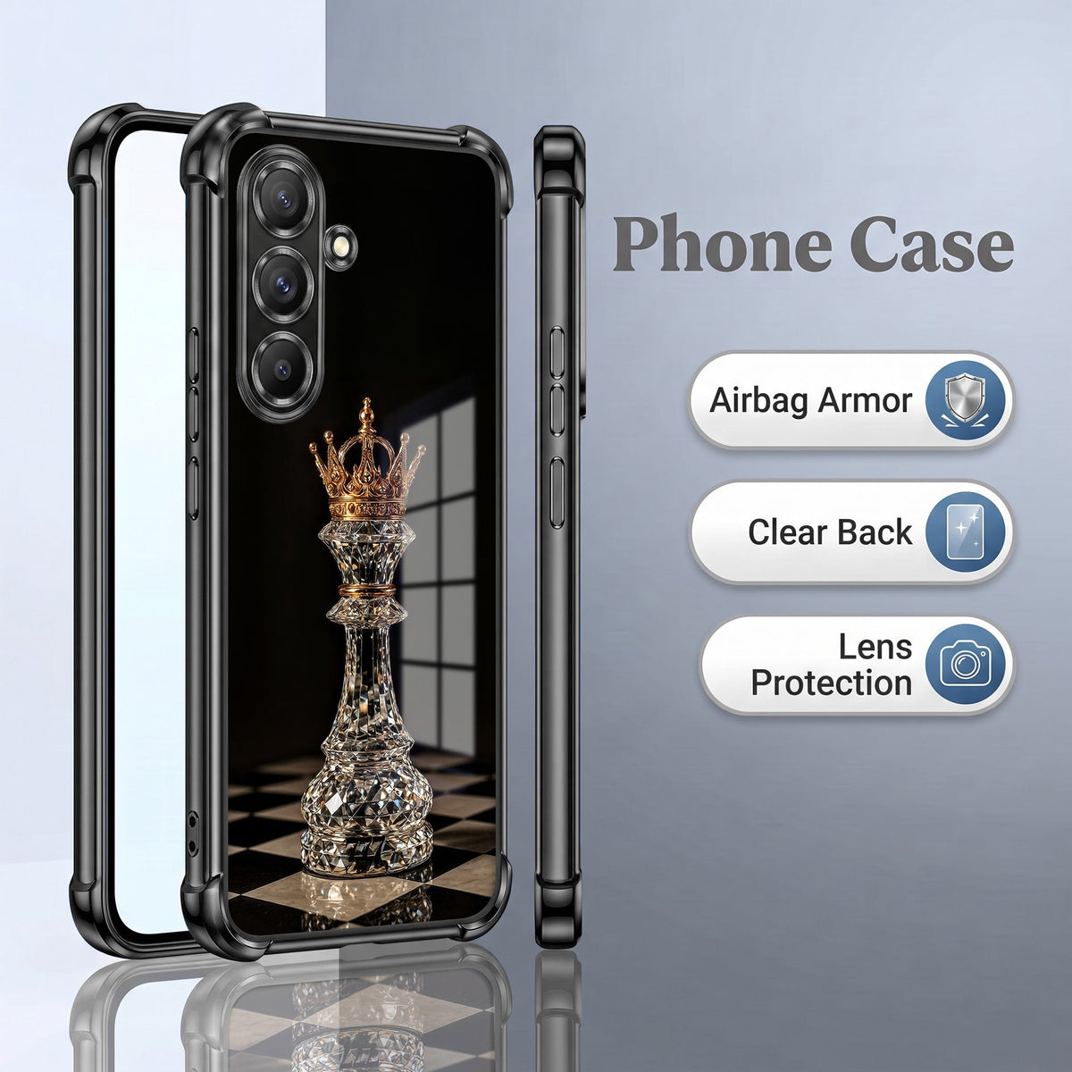 Samsung Galaxy A36 5G Chess King Airbags Printed Back Case