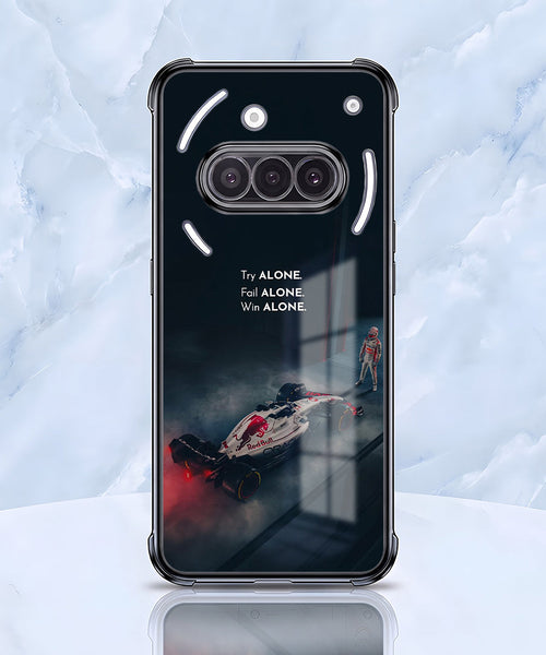 Nothing Phone 3a 5G F1 Alone Airbags Printed Back Case