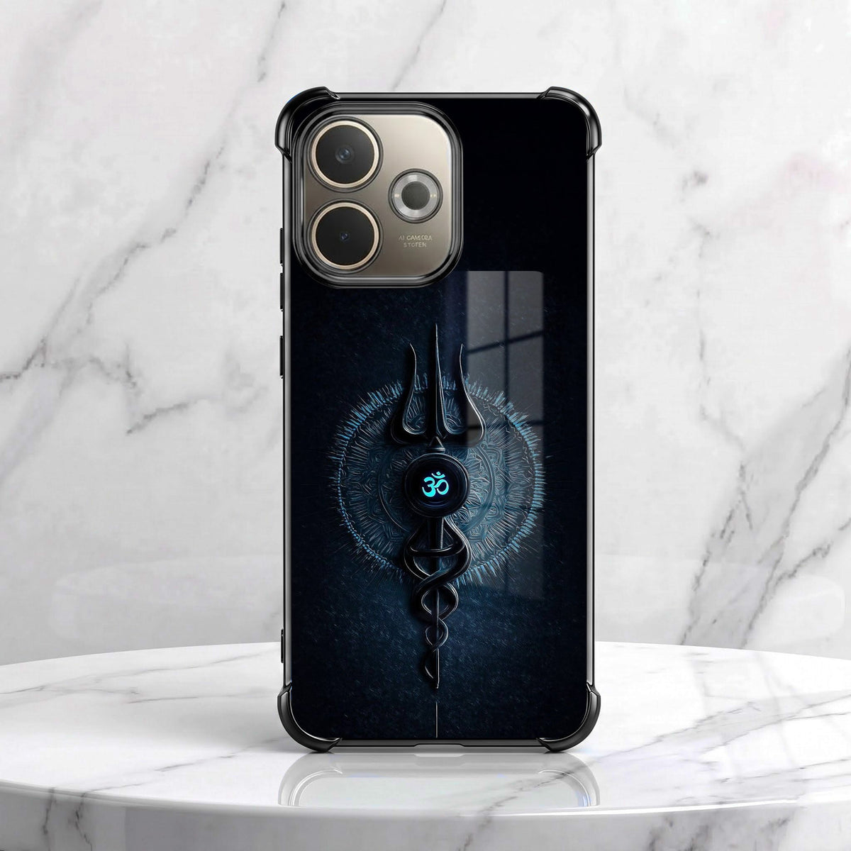 Oppo A5 Pro 5G Shiva Aura Airbags Printed Back Case