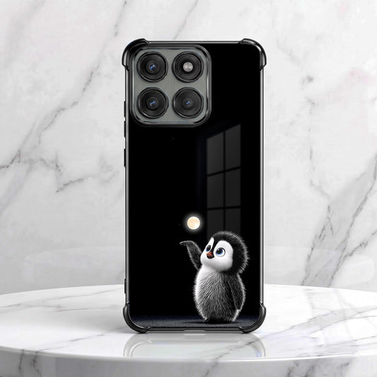 Motorola Edge 60 Pro 5G Moonlight Penguin Airbags Printed Back Case
