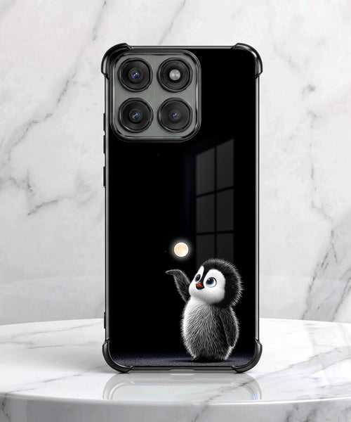Motorola Edge 60 Pro 5G Moonlight Penguin Airbags Printed Back Case