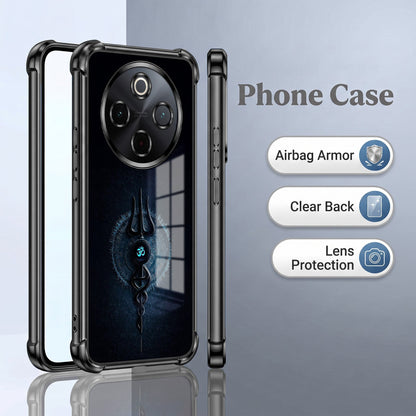 Vivo T4 5G Shiva Aura Airbags Printed Back Case