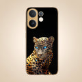 Vivo V60 5G Panther Gold Electroplated Glass Phone Back Case
