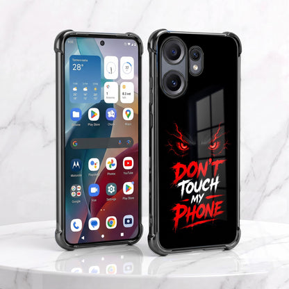 Nothing Phone 2 Pro 5G Don't Touch My Phone Airbags Printed Back Case