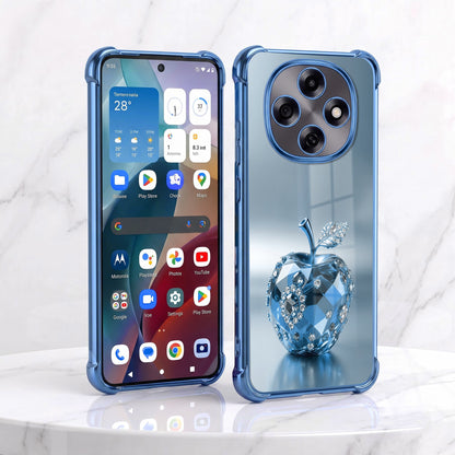 Oppo F31 Pro 5G Blue Apple Airbags Printed Back Case