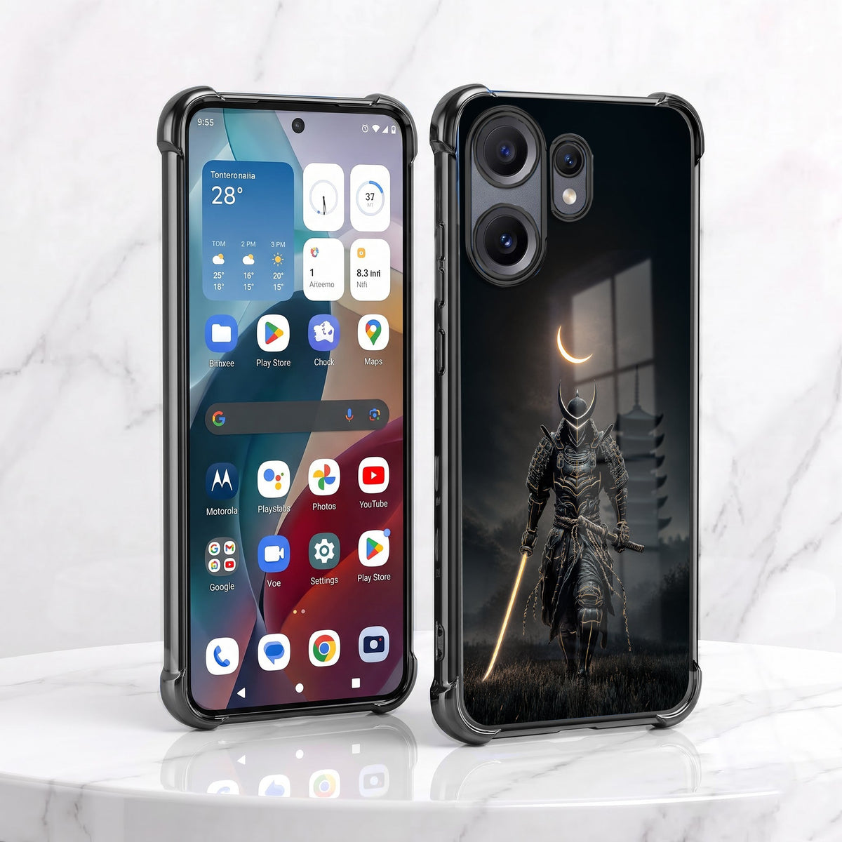 Nothing Phone 2 Pro 5G Samurai Warrior Airbags Printed Back Case