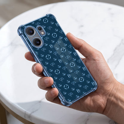Nothing Phone 2 Pro 5G Luxury Monogram Blue Airbags Printed Back Case