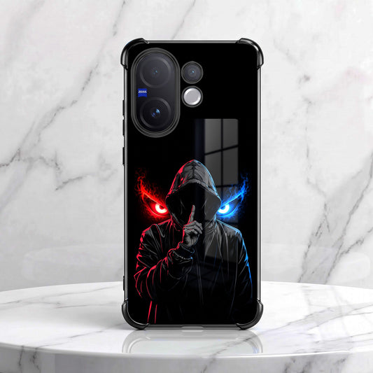Vivo V60 5G Hooded Shadow Demon Airbags Printed Back Case