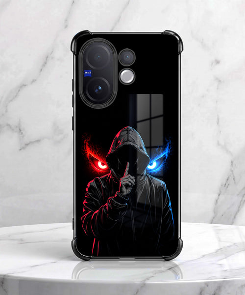 Vivo V60 5G Hooded Shadow Demon Airbags Printed Back Case