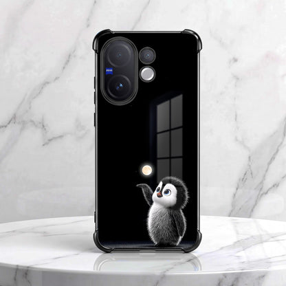 Vivo V60 5G Moonlight Penguin Airbags Printed Back Case