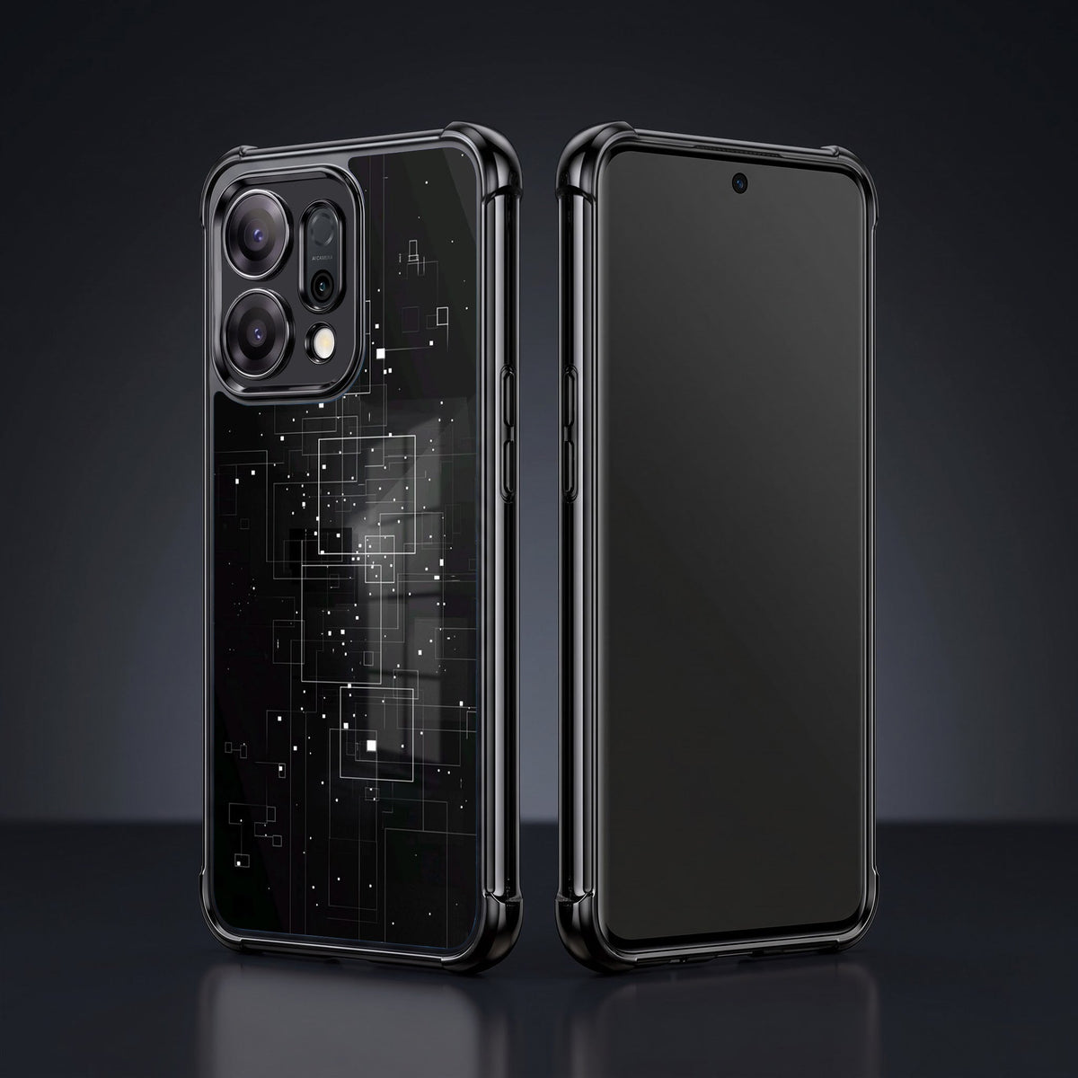 Oppo Reno 14 5G Premium Phantom Shield Airbags Printed Back Case
