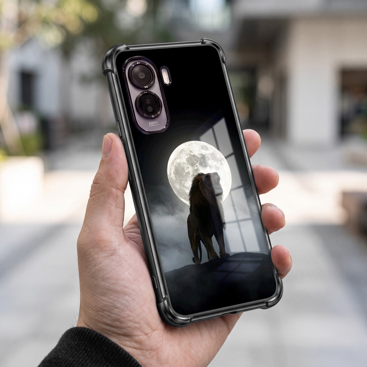 Vivo T5 Pro 5G Lunar Wolf Airbags Printed Back Case