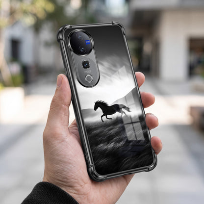 Vivo V40 Pro 5G Phantom Horse Airbags Printed Back Case