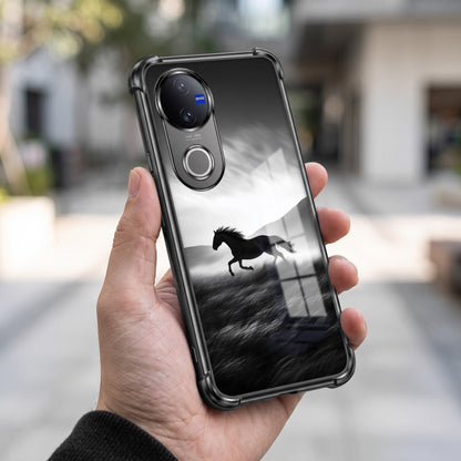 Vivo V50 5G Phantom Horse Airbags Printed Back Case