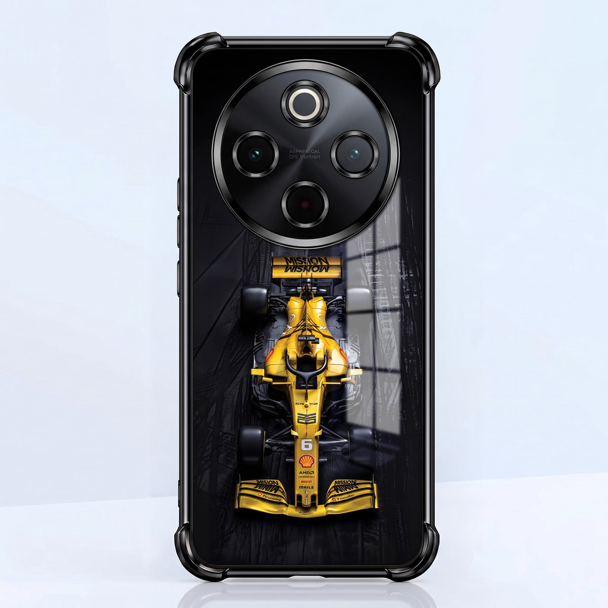 Vivo T4 5G F1 Racing Cars Airbags Printed Back Case